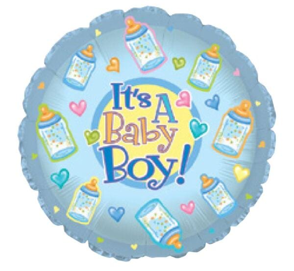 it's A Boy 43cm Helium Balloon